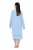 Ulla Popken 810581 Nachthemd met kant Lichtblauw - Nachthemden - 