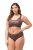 Ulla Popken 811602 Slips met kant Bruin - Slips - 