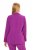 Ulla Popken 811944 Klassieke blazer Pruim - Blazers - Blazers in grote maten voor dames