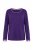 Ulla Popken 812441 Pyjama met lange mouwen en kant Koningsblauw - Pyjama's en Loungewear - 