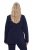 Ulla Popken 812754 Jersey blazer van punto di roma Donkerblauw - Blazers - Blazers in grote maten voor dames