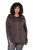 Ulla Popken 812880 Gebreide fleecejas met teddyfleece Taupe - Fleecekleding - 