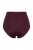 Ulla Popken 813137 Corrigerende slip met hoge taille Wijnrood - Shapewear - 