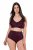 Ulla Popken 813137 Corrigerende slip met hoge taille Wijnrood - Shapewear - 