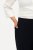 Ulla Popken 813306 Wijde pantalon met elastische taille Donkerblauw - Stoffen broeken - Wijde stoffen broeken voor dames