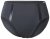 Ulla Popken 815268 Gestreepte slips Antraciet - Slips - 