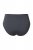 Ulla Popken 815268 Gestreepte slips Antraciet - Slips - 