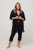 Ulla Popken 815580 3/4 panty legging met dijbescherming 80 den Zwart - Panty's & sokken - 
