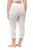 Ulla Popken 815580 3/4 panty legging met dijbescherming 80 den Wit - Panty's & sokken - 