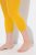 Ulla Popken 815580 3/4 panty legging met dijbescherming 80 den Mosterdgeel - Panty's & sokken - 