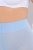 Ulla Popken 815580 3/4 panty legging met dijbescherming 80 den Lichtblauw - Panty's & sokken - 