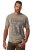 JP1880 Comfortable Fit Vintage Look T-Shirt Ash Gray - T-shirts - Grote Maten T-shirts Heren