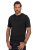 JP1880 818628 Henley T-shirt met buikpasvorm Zwart - T-shirts - Grote Maten T-shirts Heren