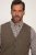 JP1880 Vest Tweed Wool Blend Traditional Light Brown - Pakken - Grote Maten Kostuum Heren