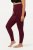 Ulla Popken 819652 Thermo panty legging Wijnrood - Panty's & sokken - 