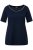 Ulla Popken 821244 Pyjama met stippen Donkerblauw - Pyjama's en Loungewear - 