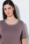 Ulla Popken 821244 Pyjama met stippen Bruin - Pyjama's en Loungewear - 