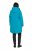 Ulla Popken 821495 Functionele jas Turquoise - Jassen - Jassen in grote maten