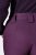 Ulla Popken 822018 Waterdichte functionele broek met fleecevoering Pruim - Regenkleding - 