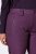 Ulla Popken 822018 Waterdichte functionele broek met fleecevoering Pruim - Regenkleding - 