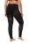 Ulla Popken 822286 Panty legging met dierenprint Zwart - Panty's & sokken - 