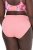 Ulla Popken 822864 Slips met kant Lichtroze - Slips - 