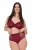 Ulla Popken 822864 Slips met kant Lila - Slips - 