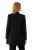 Ulla Popken 823318 Blazer met opstaande kraag Zwart - Blazers - Blazers in grote maten voor dames