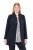 Ulla Popken 823318 Blazer met opstaande kraag Donkerblauw - Blazers - Blazers in grote maten voor dames