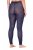 Ulla Popken 823383 Gestippelde panty legging Donkerblauw - Panty's & sokken - 