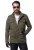 JP1880 Field Jacket with Badges Vintage Look TALL Moss Green - TALL jassen - TALL jassen met extra lengte