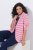 Ulla Popken 824355 Jersey blazer Koraal - Blazers - Blazers in grote maten voor dames