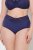 Ulla Popken 825676 Corrigerende slip met hoge taille Koningsblauw - Shapewear - 