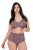 Ulla Popken 825788 Slips met hoge taille en kant Bruin - Slips - 