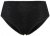Ulla Popken 825790 Gebloemde slips met kant Zwart - Slips - 