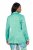 Ulla Popken 826161 Gestructureerde blazer Groen - Blazers - Blazers in grote maten voor dames
