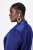 Ulla Popken 826161 Gestructureerde blazer met kleppen Donkerblauw - Blazers - Blazers in grote maten voor dames