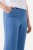 Ulla Popken 826163 Wijde pantalon Denimblauw - Stoffen broeken - Wijde stoffen broeken voor dames