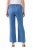Ulla Popken 826163 Wijde pantalon Denimblauw - Stoffen broeken - Wijde stoffen broeken voor dames