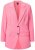 Ulla Popken 826487 Oversized blazer Roze - Blazers - Blazers in grote maten voor dames