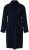 Ulla Popken 826794 Badstof badjas Donkerblauw - Ochtendjassen & badjassen - 