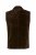 JP1880 827437 Suède gilet met revers Donkerbruin - Pakken - Grote Maten Kostuum Heren
