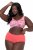 Ulla Popken 827465 Hipsters met kant 3-pack Roze - Slips - 