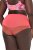 Ulla Popken 827465 Hipsters met kant 3-pack Roze - Slips - 