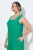 Ulla Popken 827908 Mouwloze jersey jurk Groen - Jersey jurken - 