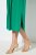 Ulla Popken 827908 Mouwloze jersey jurk Groen - Jersey jurken - 