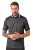 JAY-PI Quickdry Two-Tone Golf Poloshirt Black - Polo shirts - Grote Maten Poloshirts Heren