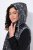 Ulla Popken 829120 Weerbestendig vest Antraciet - Bodywarmers - 