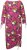 Ulla Popken 830151 Gebloemde jurk Roze - Maxi jurken - Maxi jurken in grote maten