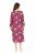 Ulla Popken 830151 Gebloemde jurk Roze - Maxi jurken - Maxi jurken in grote maten